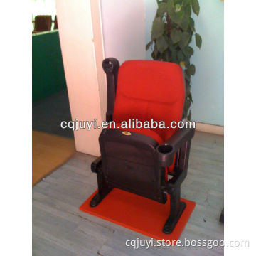 JY-907 china public chair /lecture hall Theatr chairs with cup holder